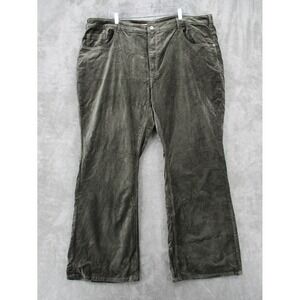 Anthropologie Pilcro Pants Womens 24W  Demilune Velvet Boot Cut Casual Stretch